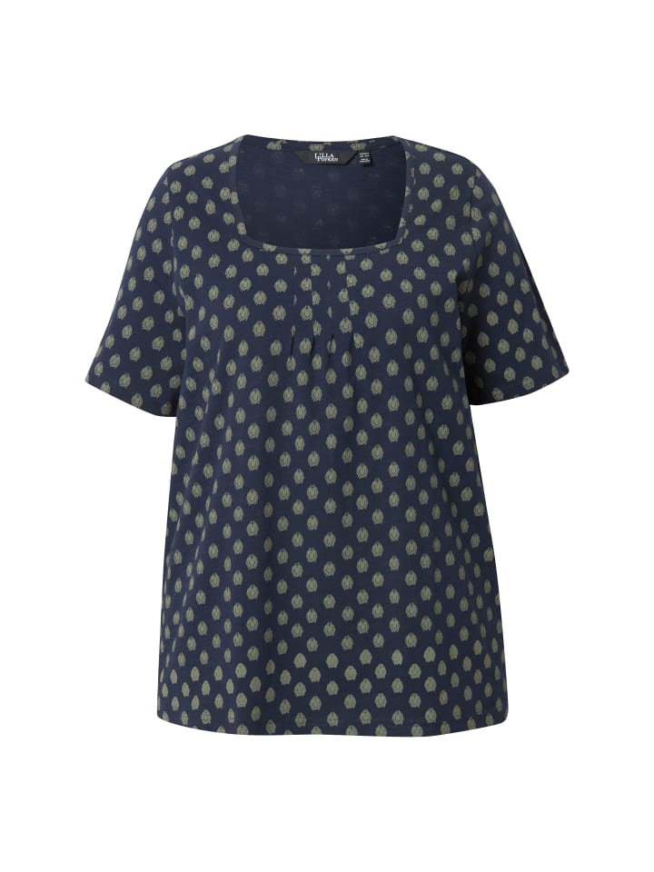Ulla Popken Shirt in marine günstig kaufen 42-44
