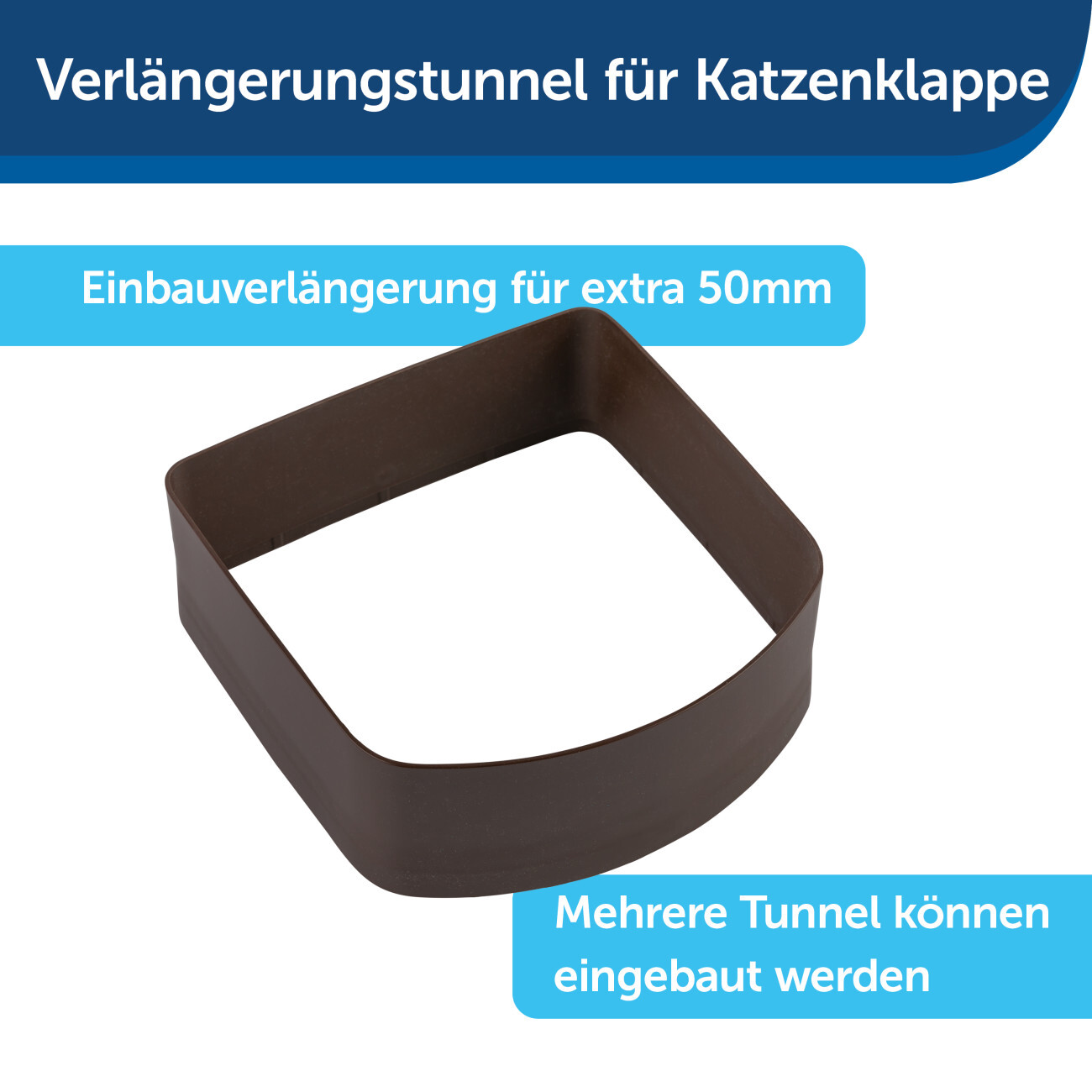 PetSafe Klappen & Türen PetSafe Tunnelverlängerung braun