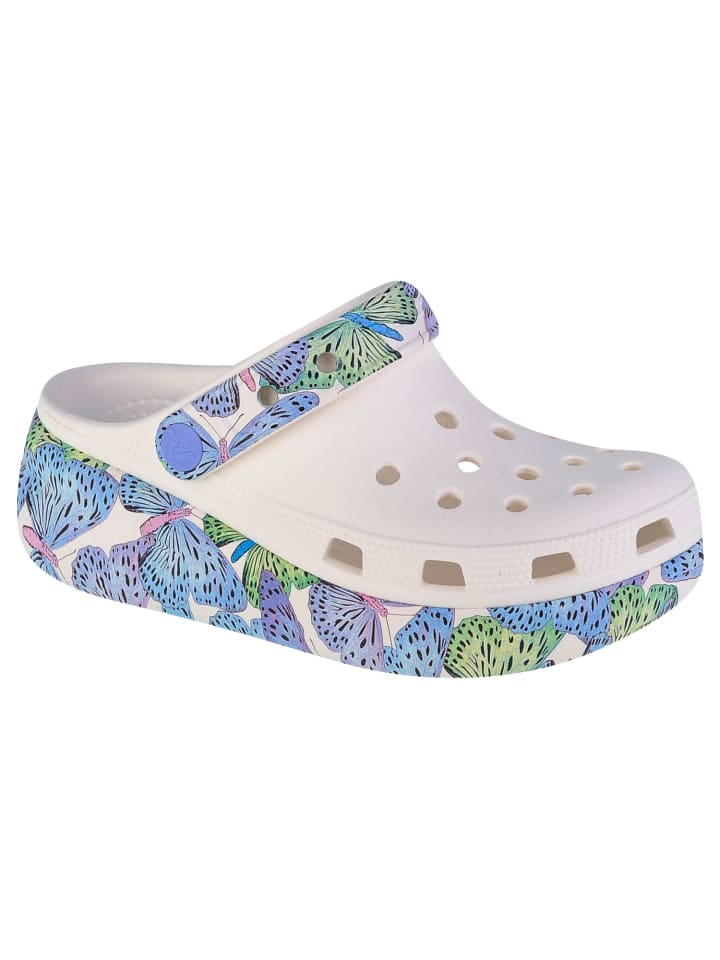 Crocs Crocs Cutie Crush Butterfly Kids Clog in Weiß günstig kaufen