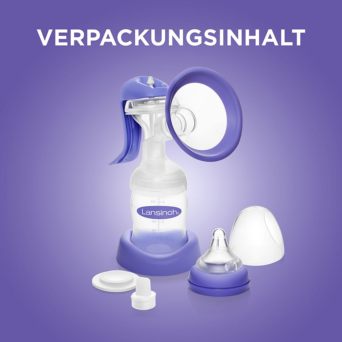 Handmilchpumpe (Weithals)
