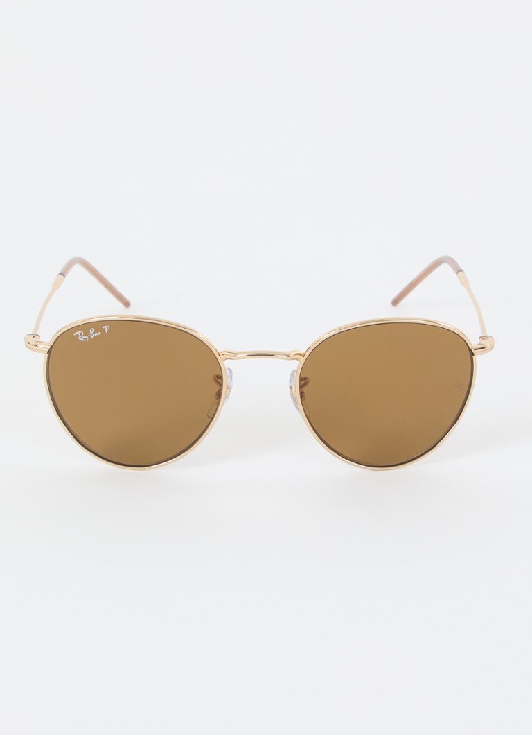 Ochelari de soare Ray-Ban RBR0103S cu lentile rotunde și polarizare inversă
