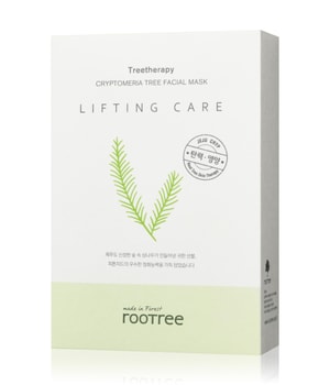 rootree Treetherapy Cryptomeria Tree Facial Mask Box Gesichtsmaske-10 Stk