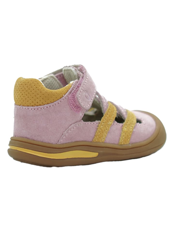 lamino Leder-Halbsandalen in Rosa günstig kaufen