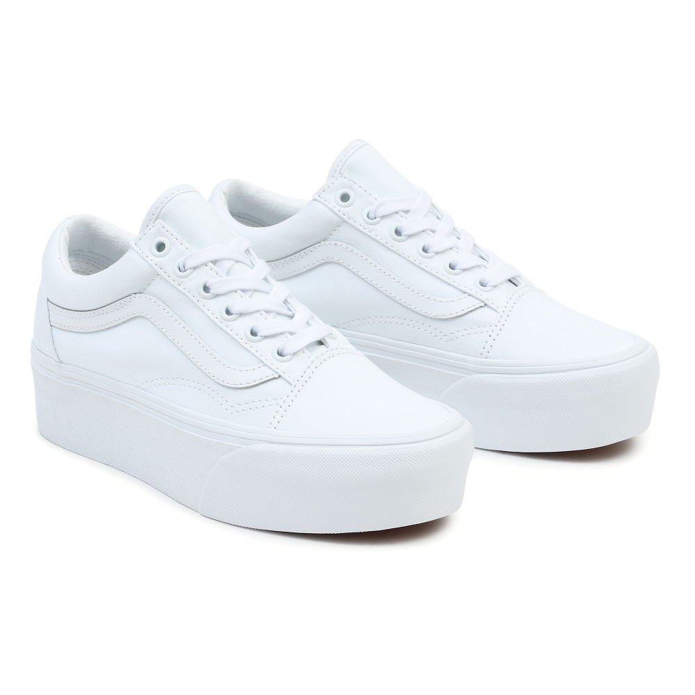 Vans Old Skool Stackform VN0A7Q5MW00 / weiss