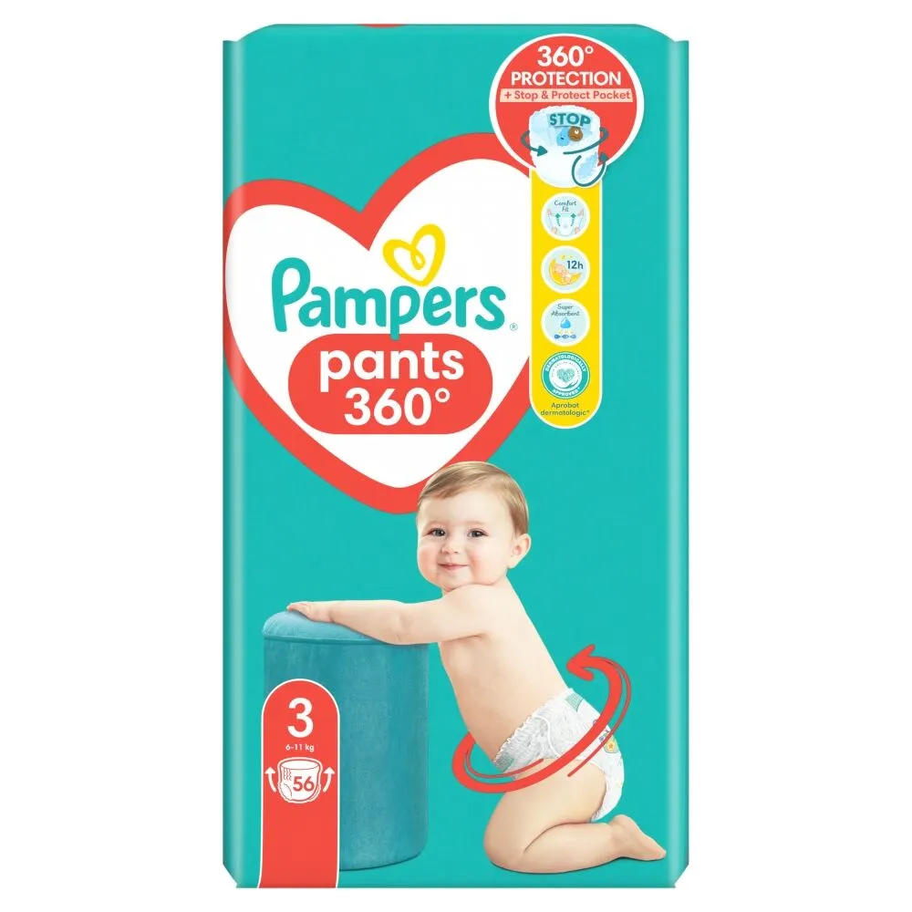 Pampers gaćice midi