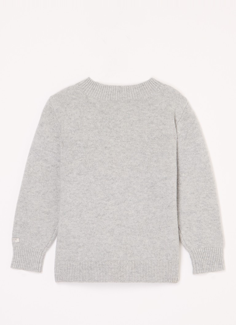 Donsje Amsterdam Pulover din lână merinos din tricot fin