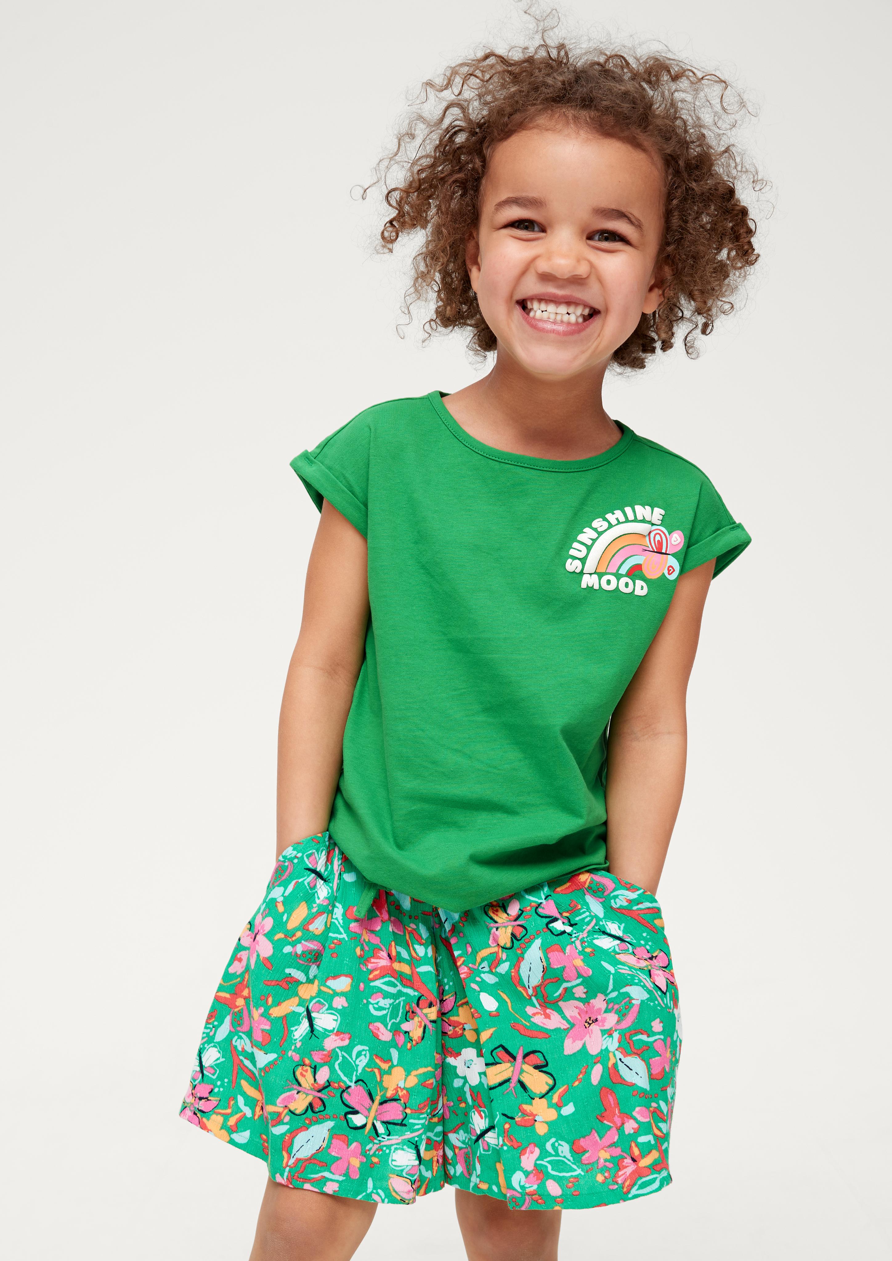 T-Shirt mit Knotendetail  2130397-7590