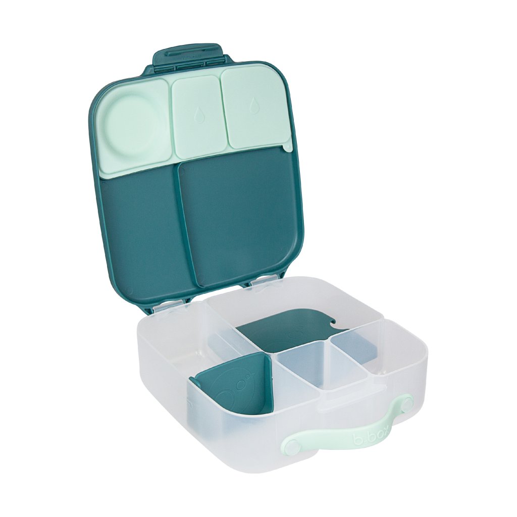 b.box Lunchbox groß – Emerald Forest