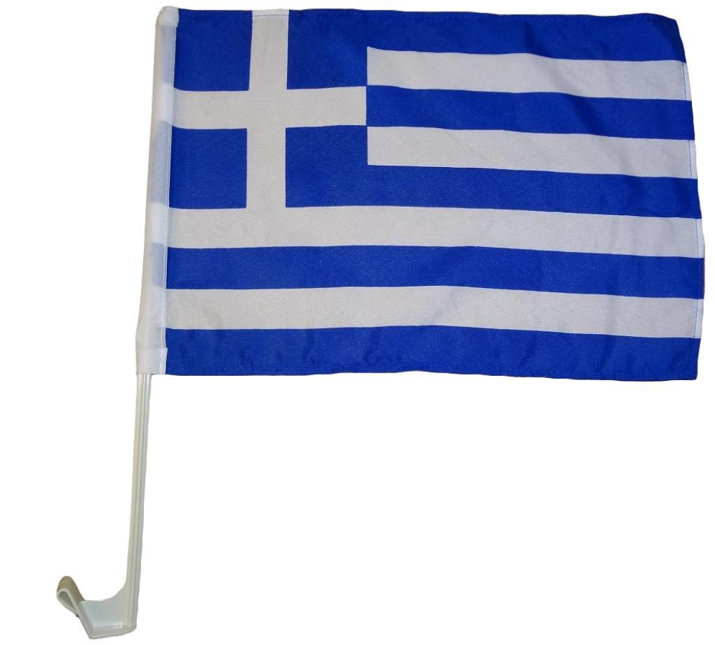 trends4cents Autoflagge Griechenland 30 x 40 cm