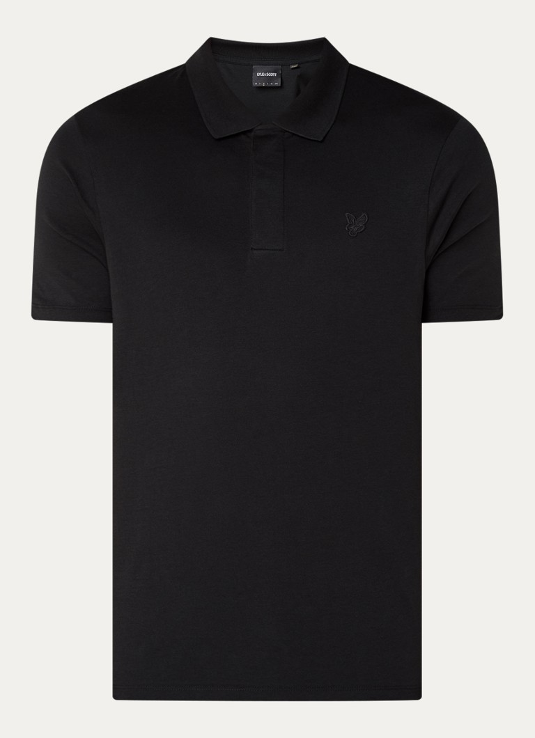 Lyle & Scott Tonal normál szabású póló logós hímzéssel