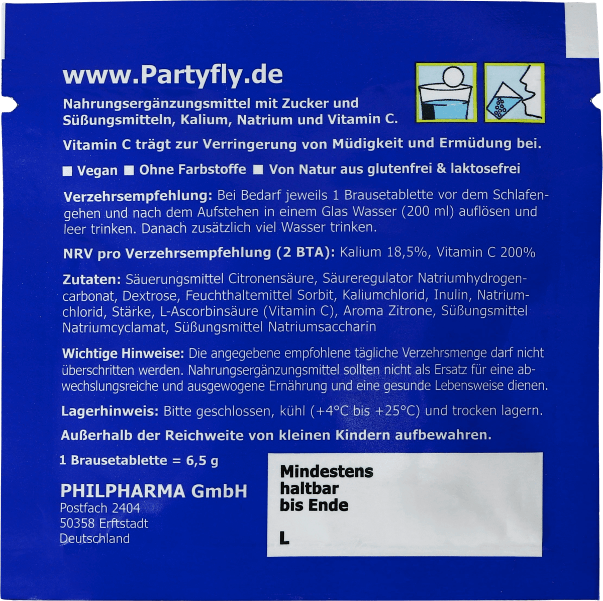 Elektrolyt-Vitamin C-Komplex Brausetabletten 4 St, 26 g