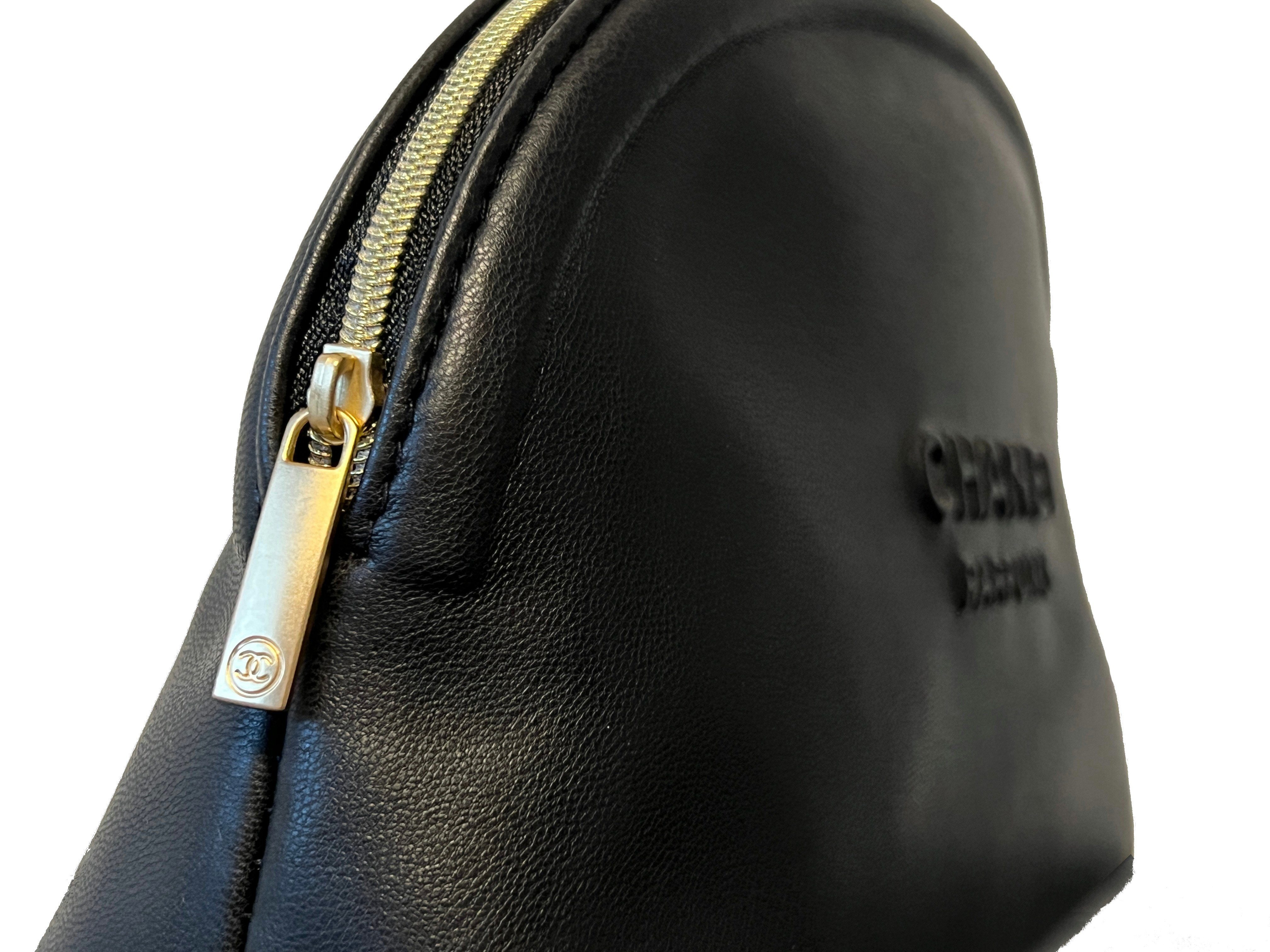 CHANEL Kosmetiktasche Chanel Kosmetiktasche Pouchbag Tasche Schwarz