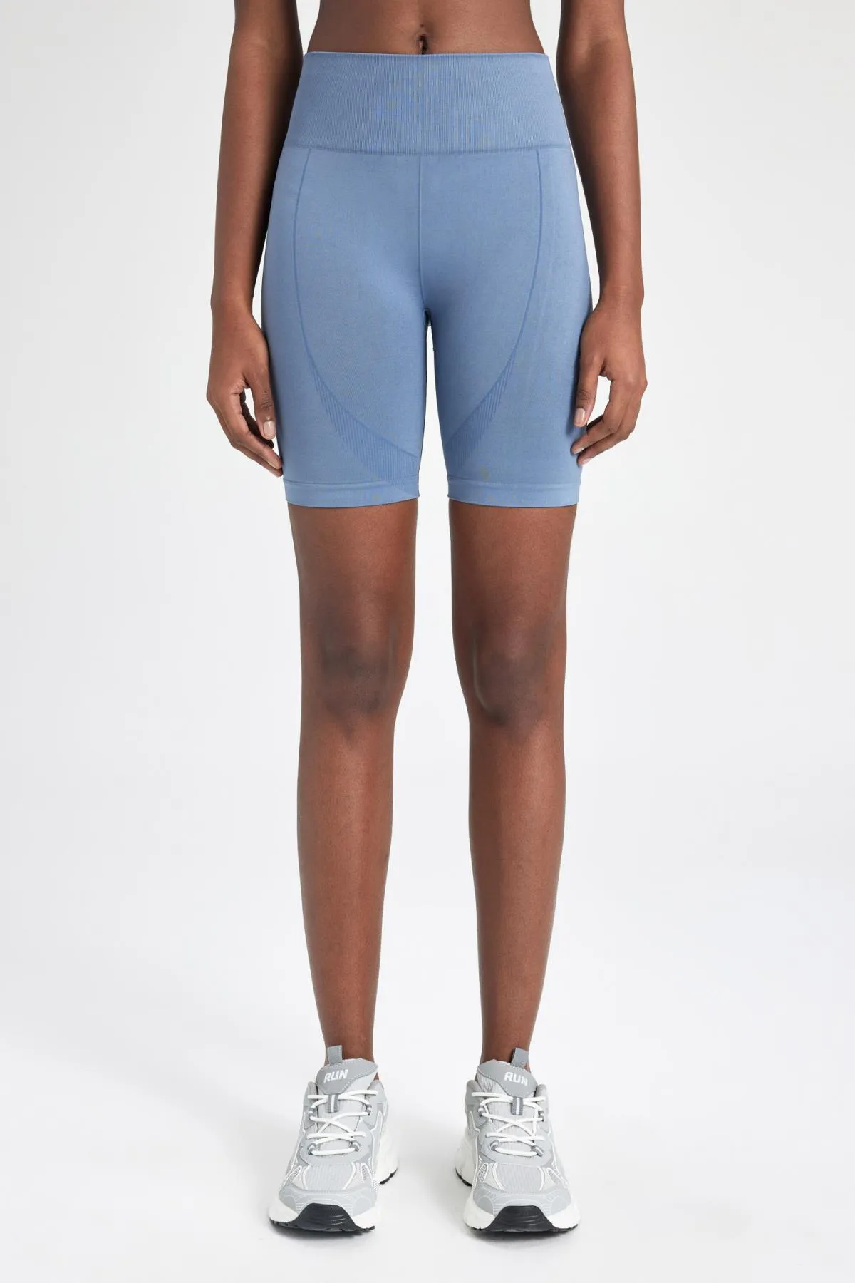 DeFacto  Sport-Leggings - Blau - Mittlerer Bund