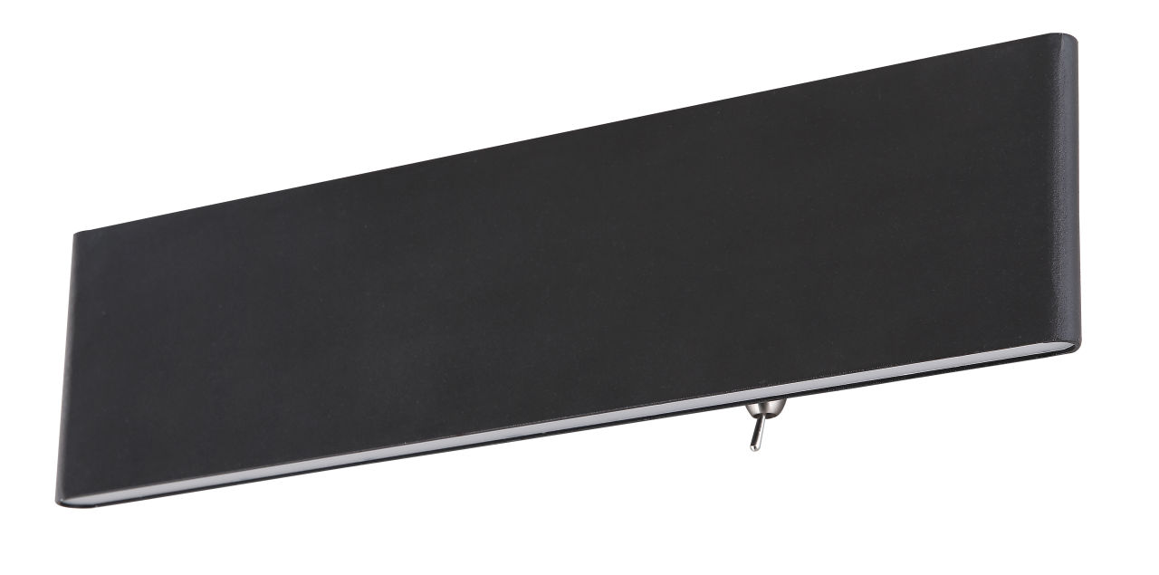 Globo Lighting - SIEGFRIED - Wandleuchte Aluminium schwarz, LED