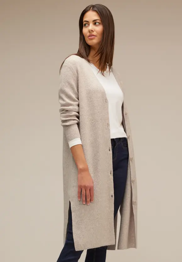 Street One Langer Melange Cardigan