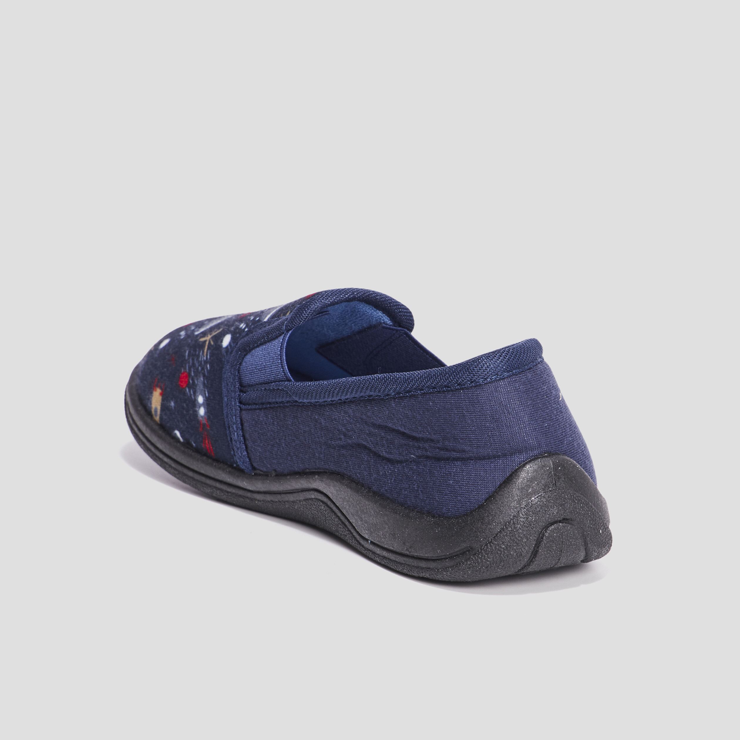 Chaussons emboîtant bleu marine garçon | La Halle