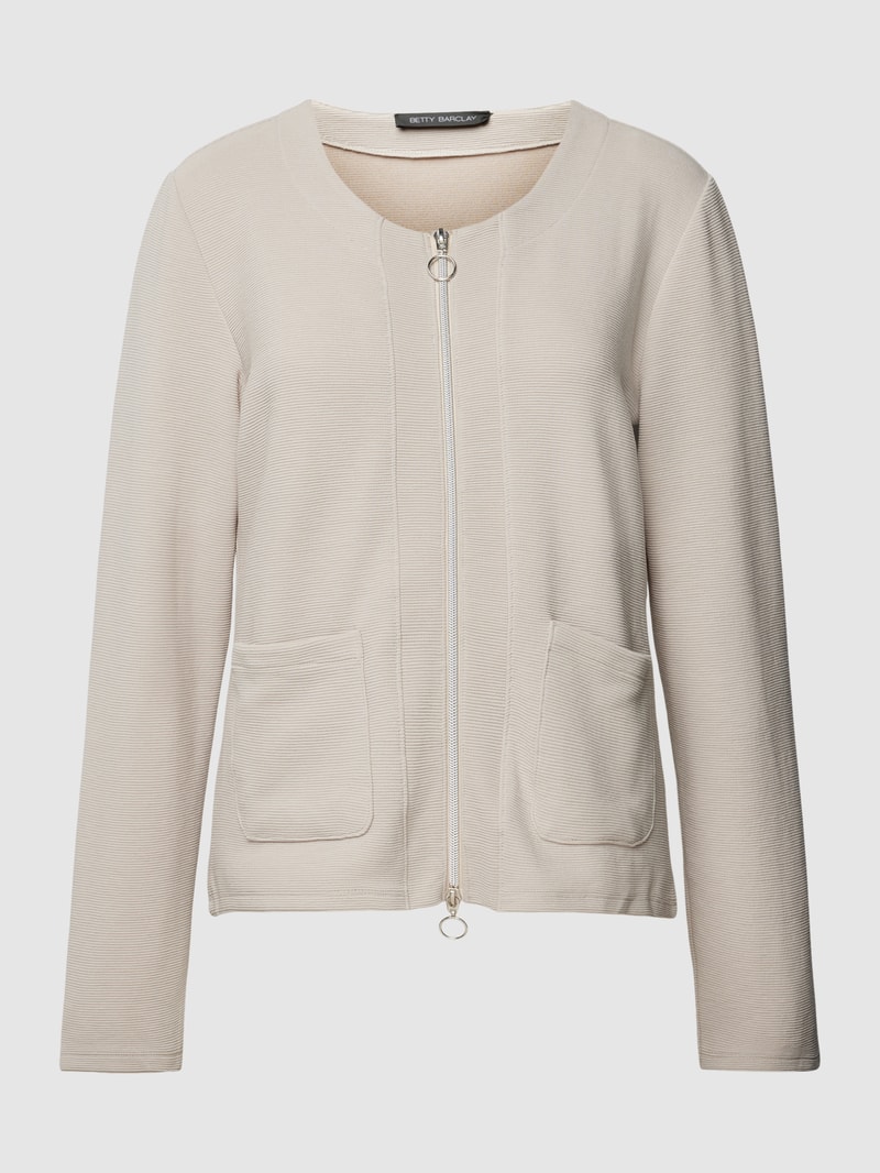 Jacke mit Eingrifftaschen in sand
