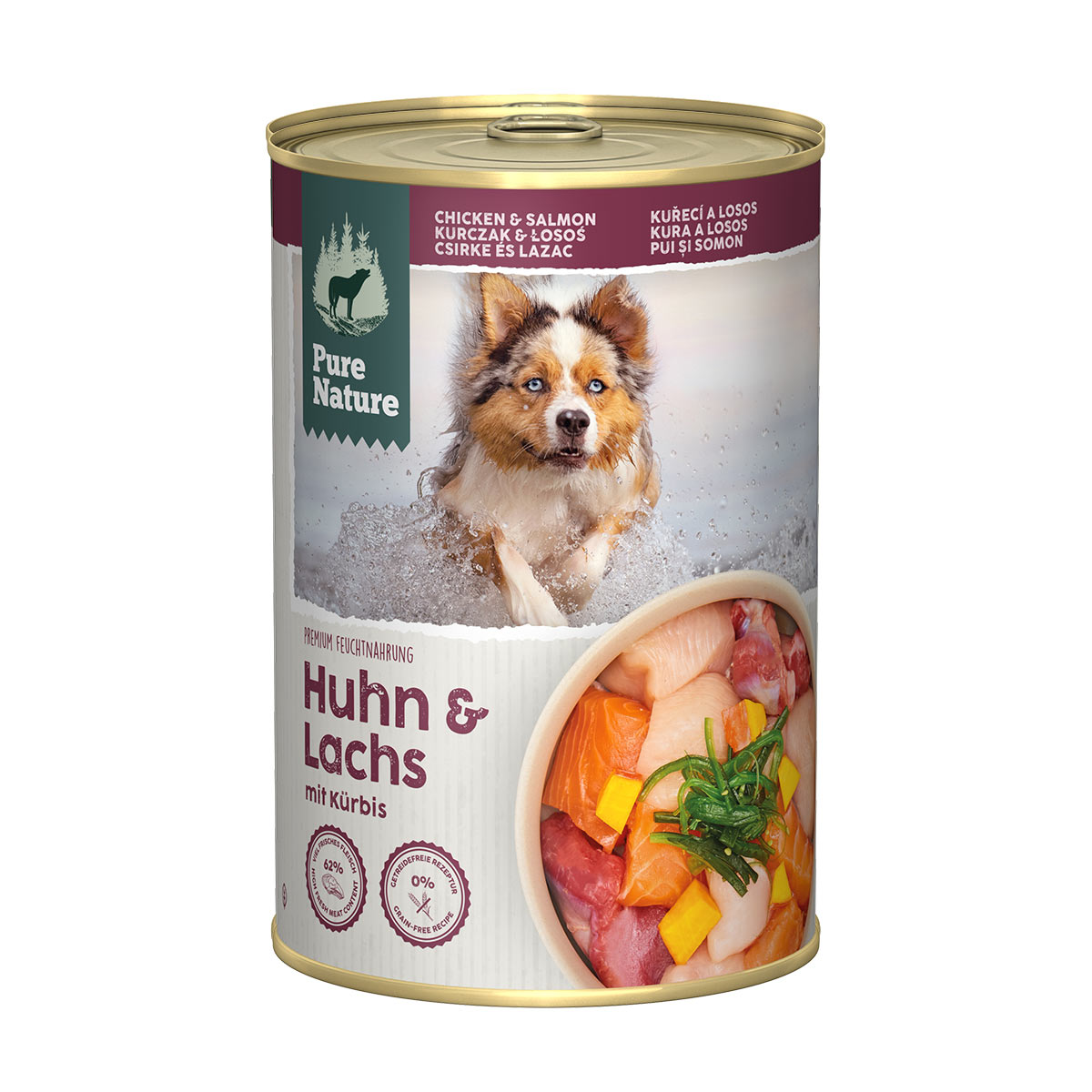 Pure Nature ADULT Huhn & Lachs mit Kürbis kaufen bei ZooRoyal