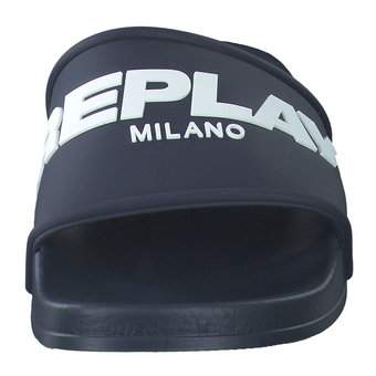 Replay Up Emboss Slide in blau