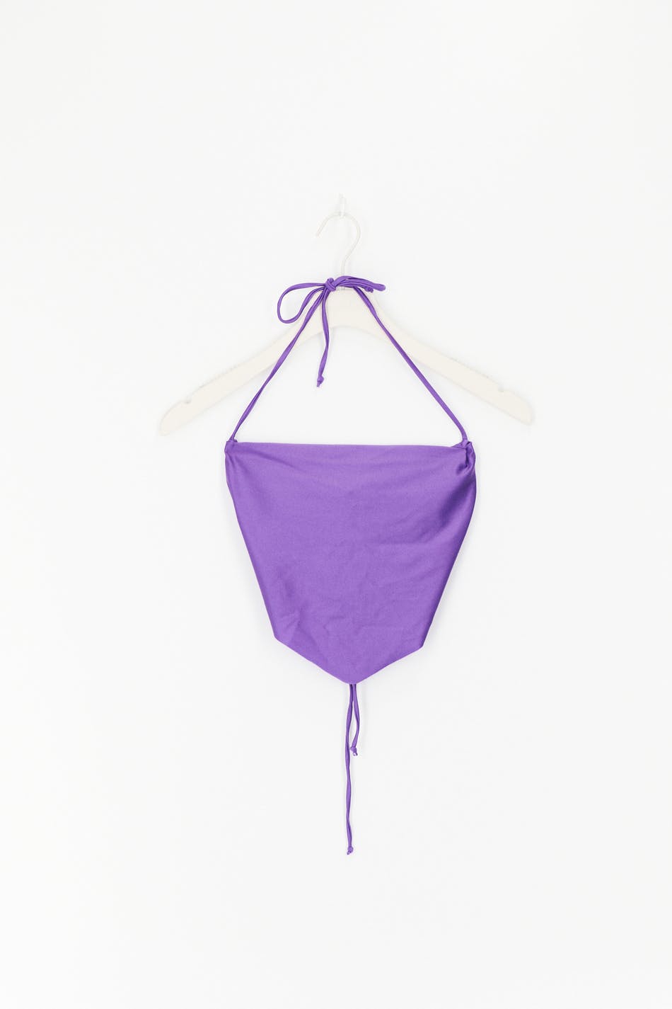 Cowl neck bikini top