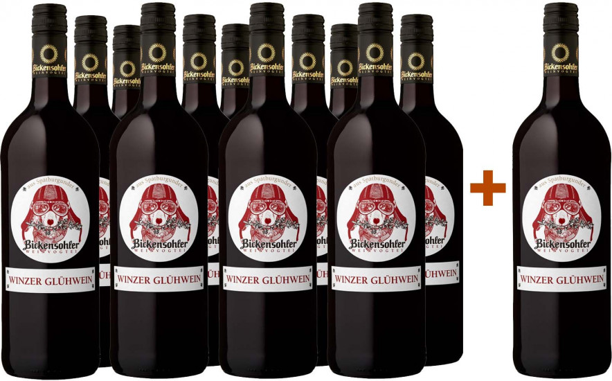 11+1 Glühwein-Paket Rot - Bickensohler Weinvogtei