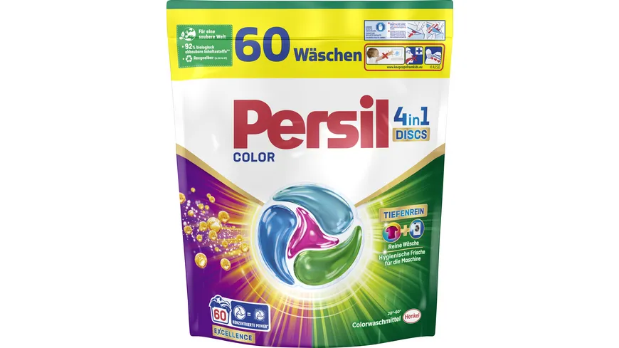 Persil 4in1 DISCS Color Excellence 60WL Colorwaschmittel 1.1 kg