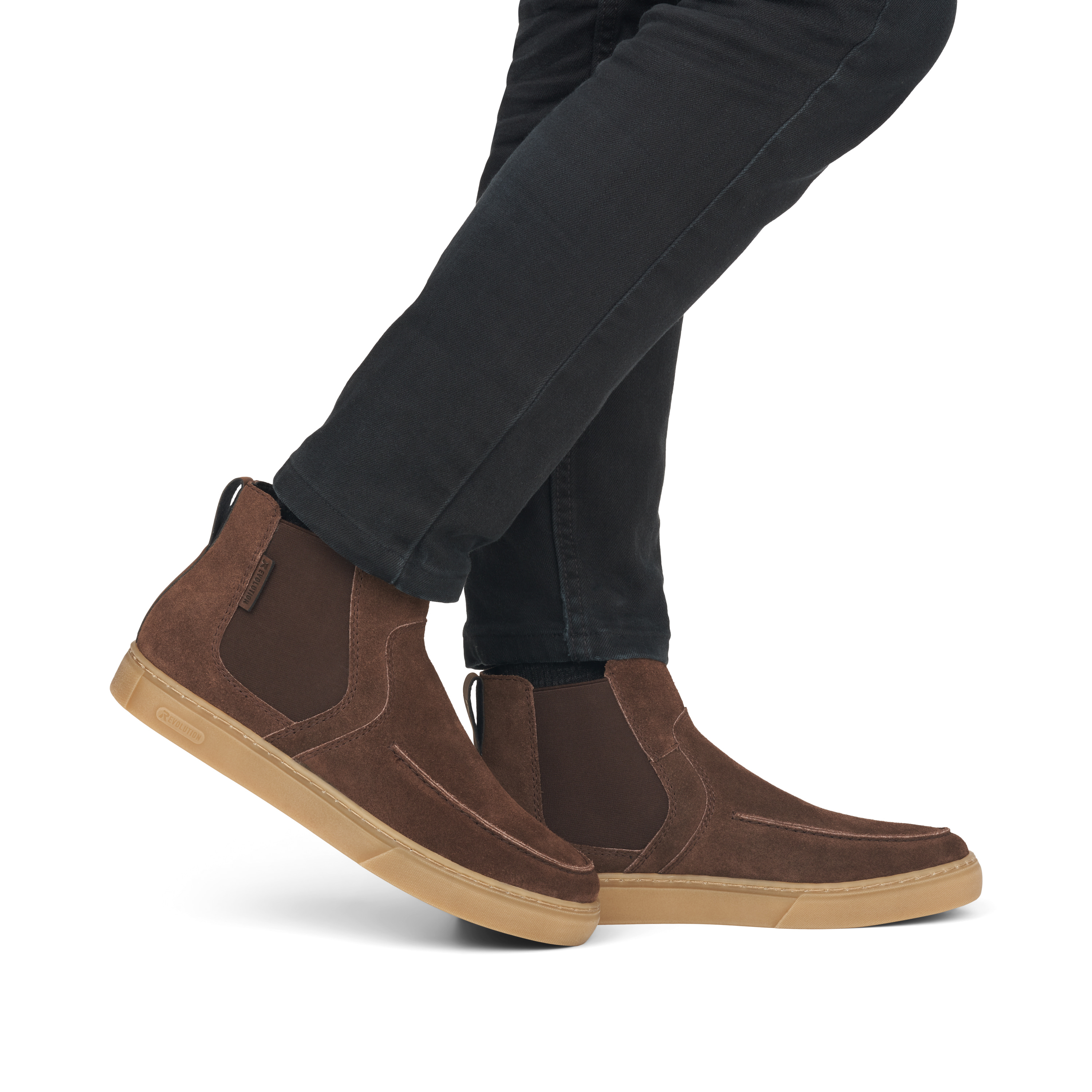 Rieker Herren Chelsea Boots mocha