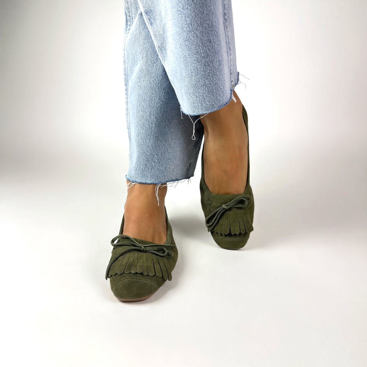 Reqins  HINDI PEAU - Olive