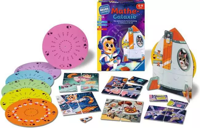 Mathe Galaxie - Kinderspiel ab 6 Jahren