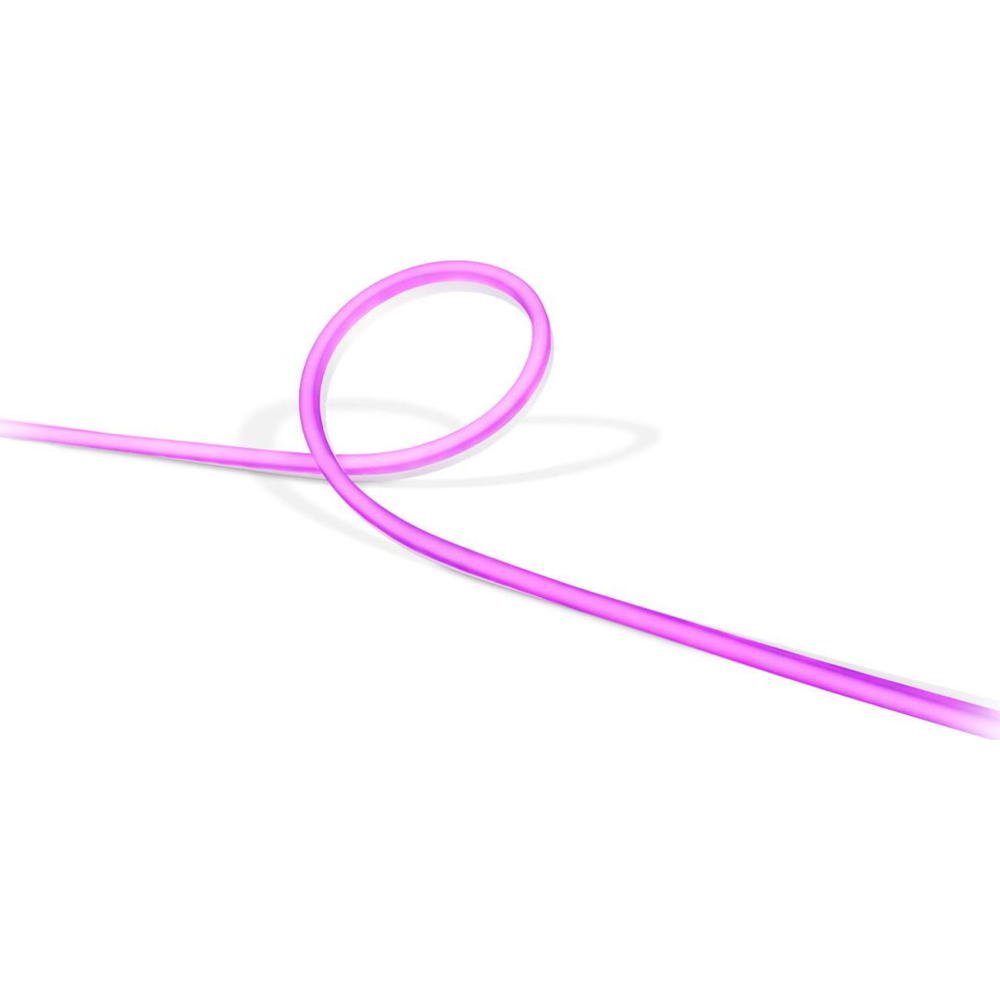 Philips Hue Gartenleuchte Bluetooth White & Color Ambiance Outdoor Lightstrip 5m, keine Angabe, Leuchtmittel enthalten: Ja, fest verbaut, LED, warmweiss, LED Streifen