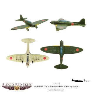 Blood Red Skies: Aichi D3A 'Val' & Nakajima B5N 'Kate' squadron (EN)