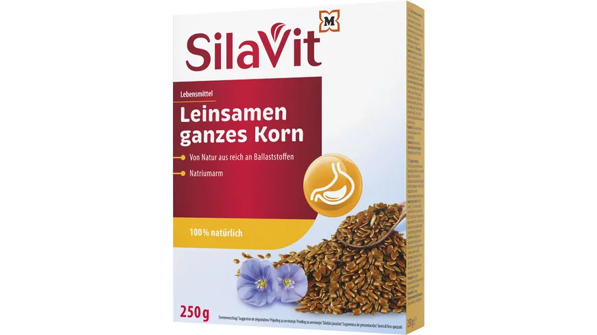 SilaVit Leinsamen Ganzes Korn 250 g
