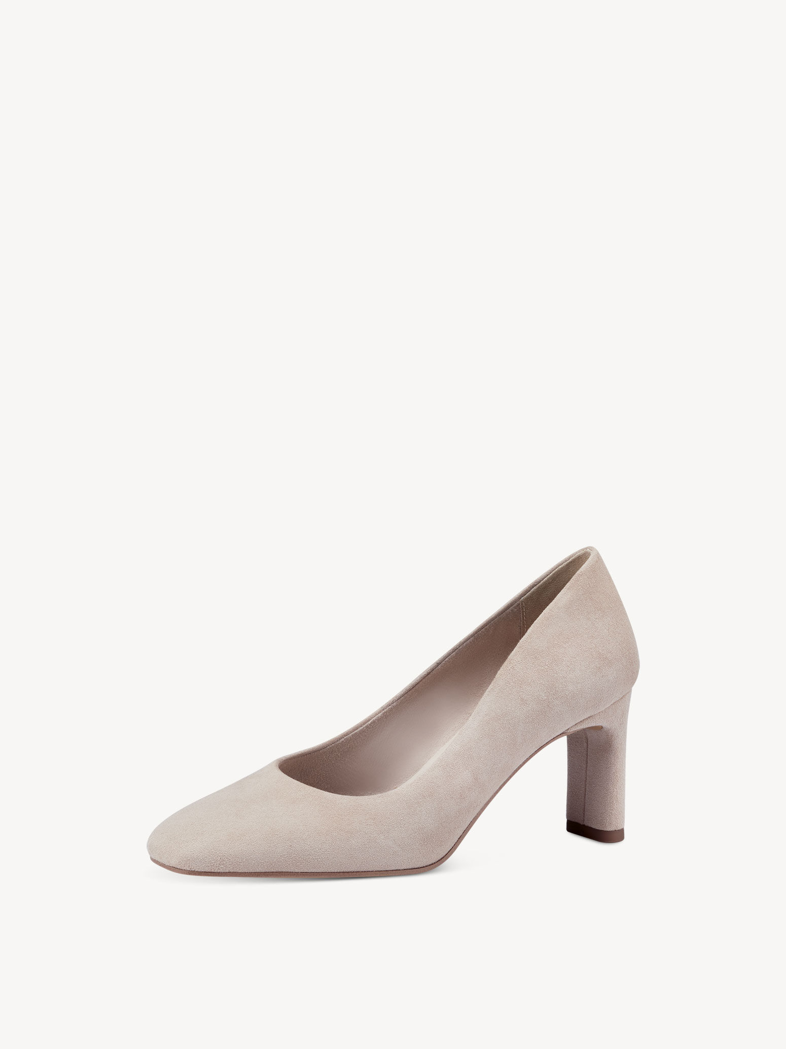 Escarpin en cuir - beige
