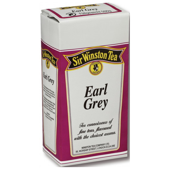 Sir Winston Tea Earl Grey aromatisierter Tee lose 500G