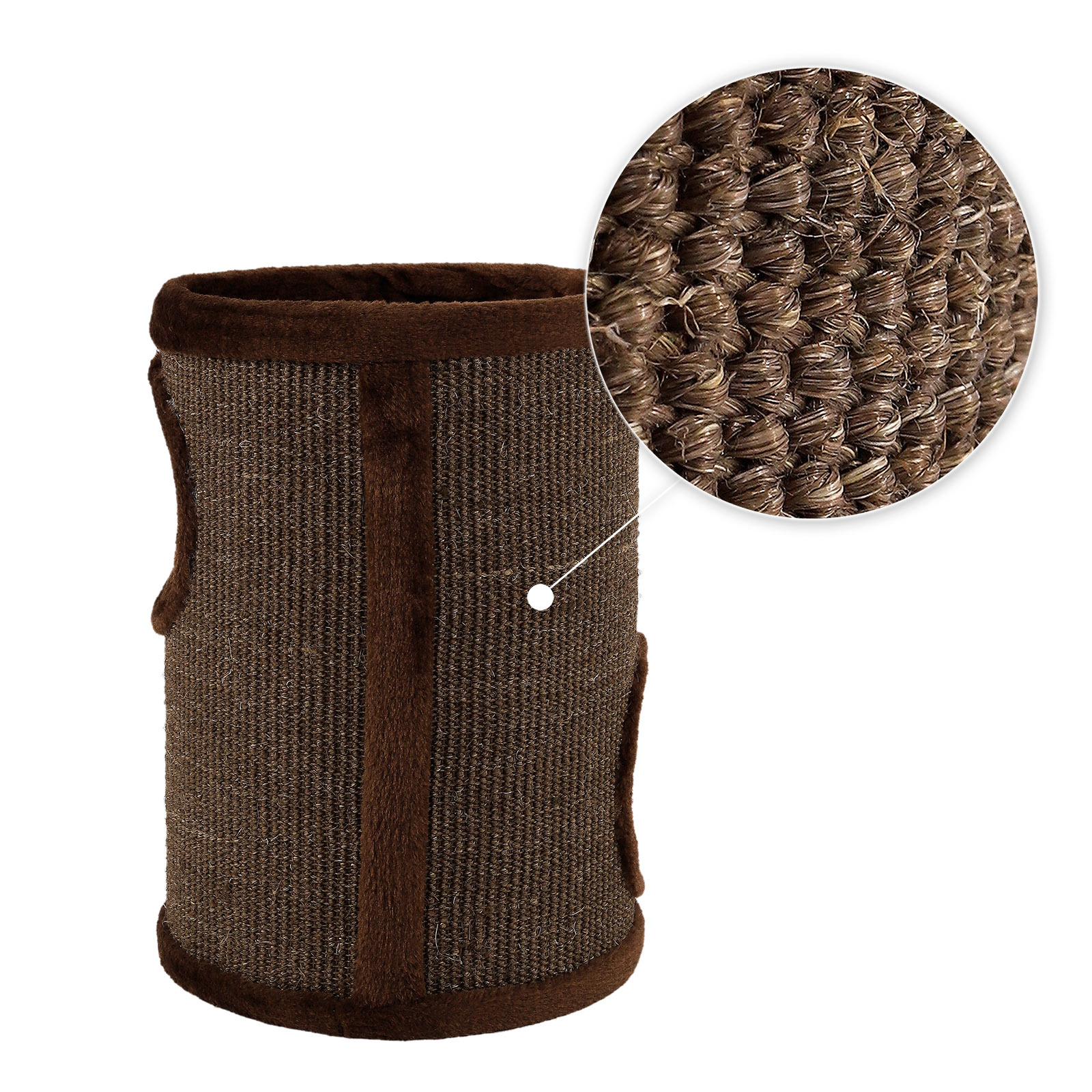 Lionto Kratztonnen Lionto 50cm Kratztonne mit Sisal braun