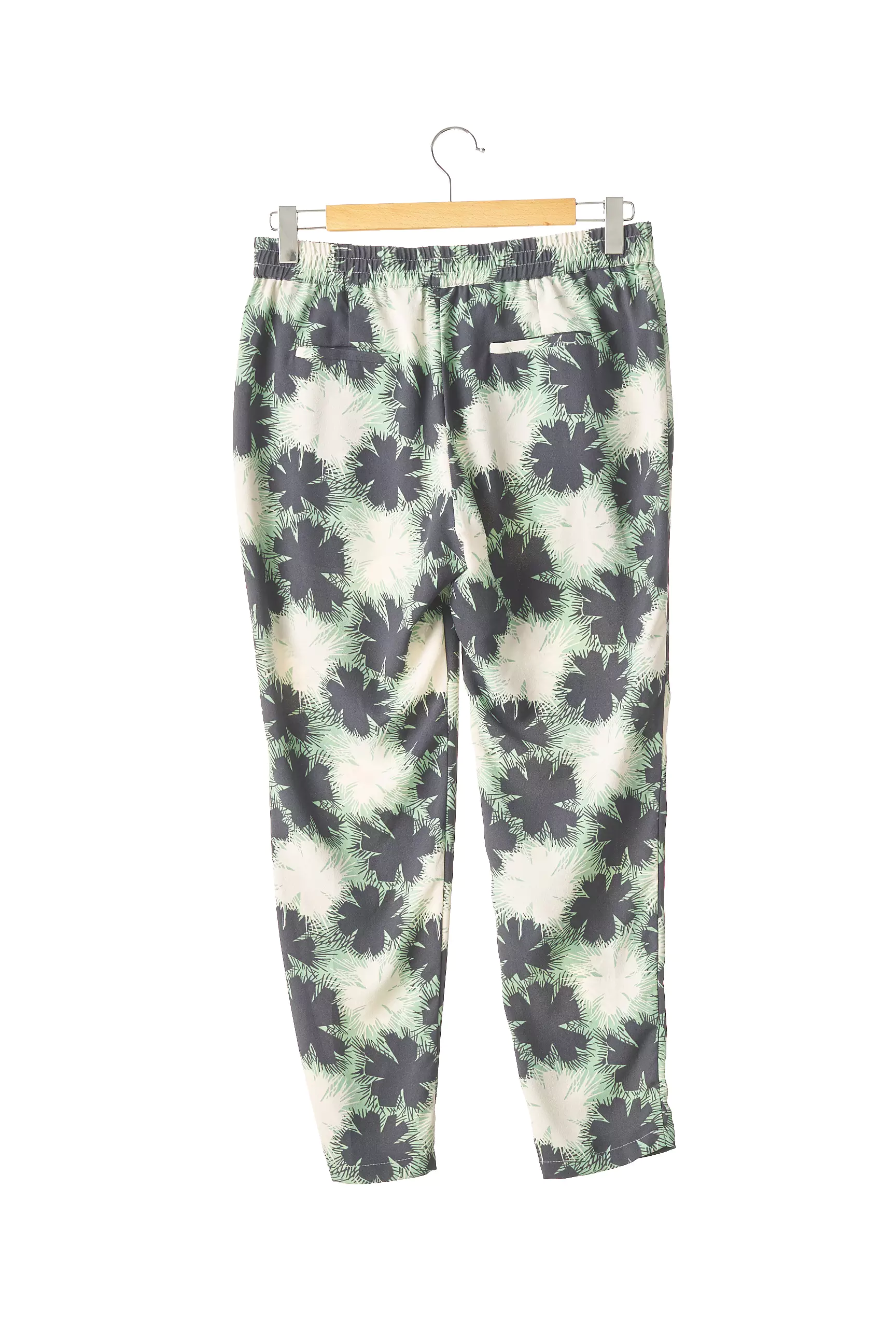 Essentiel Antwerp Pantalons Droits Femme couleur vert