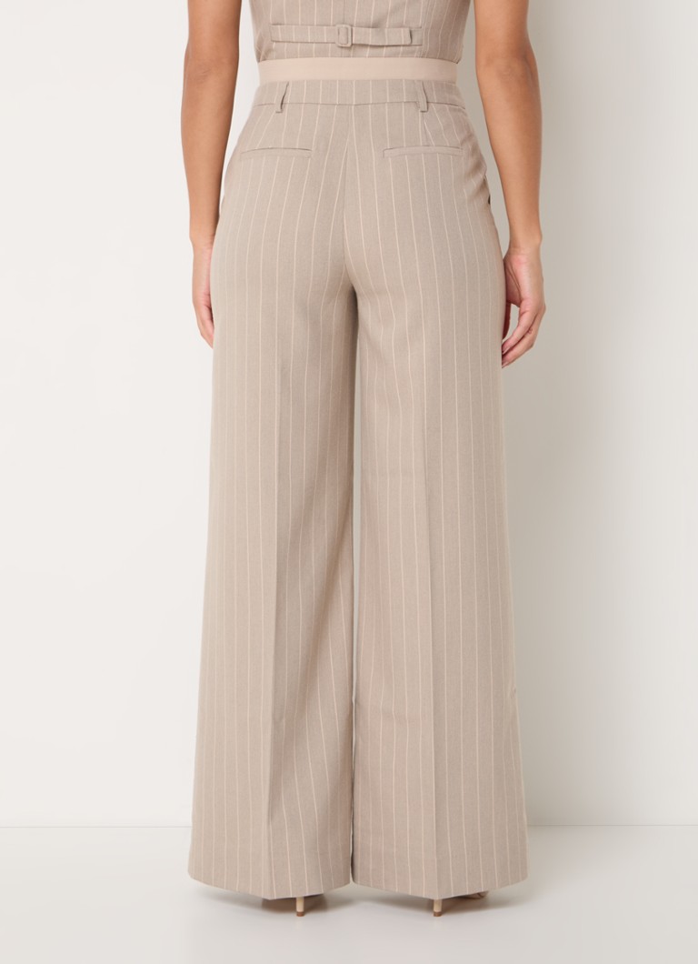 Pantaloni JOSH V Nina cu talie înaltă și buzunare laterale