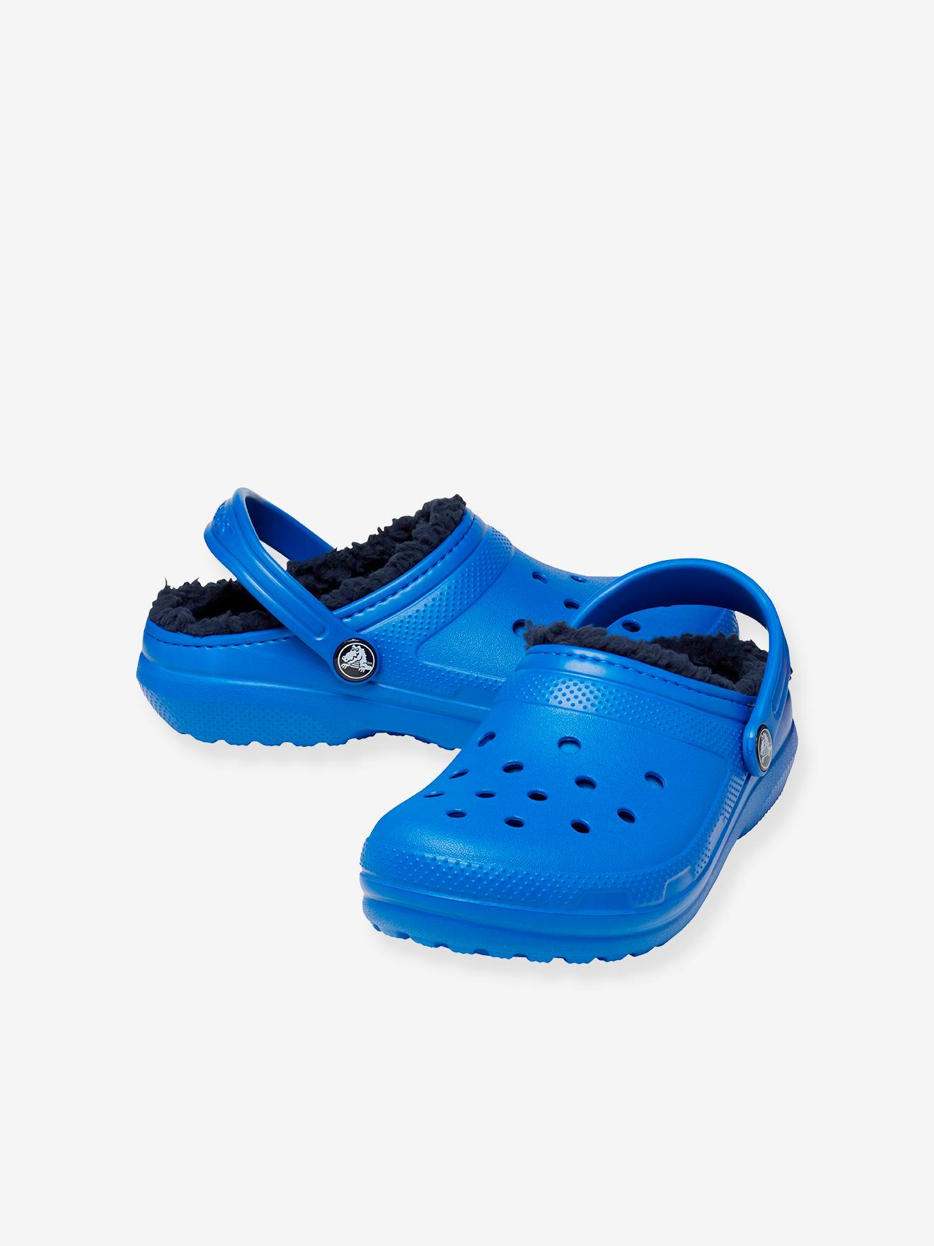 Sabots fourrés enfant Classic Lined Clog K CROCS (TM) rose