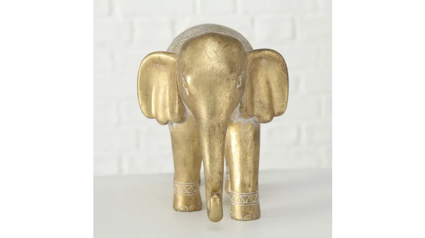 Boltze Figur Ethno-Elefant 20cm