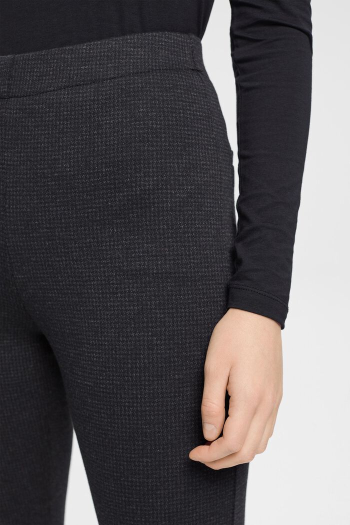Cropped Hose mit Kick Flare