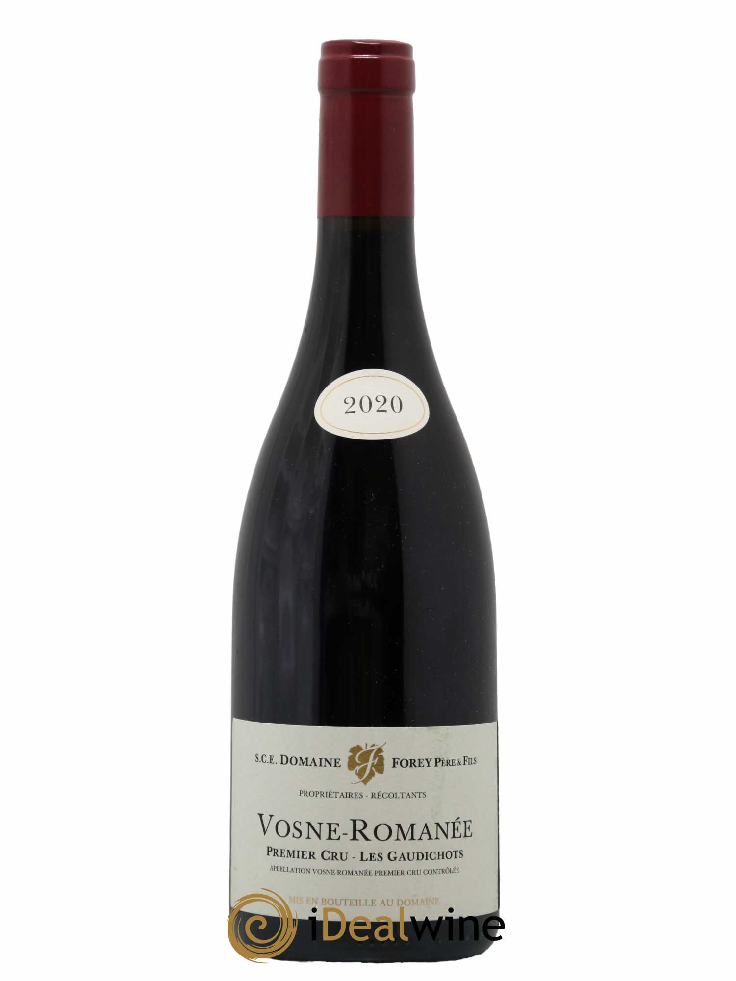 Vosne-Romanée 1er Cru Les Gaudichots Forey Père et Fils (Domaine)  2020 - Lot de 1 Bouteille