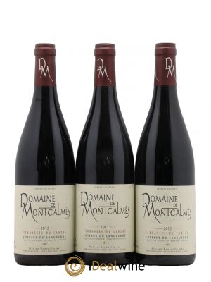 Terrasses du Larzac Domaine de Montcalmès Frédéric Pourtalié  2012 - Lot de 3 Bouteilles