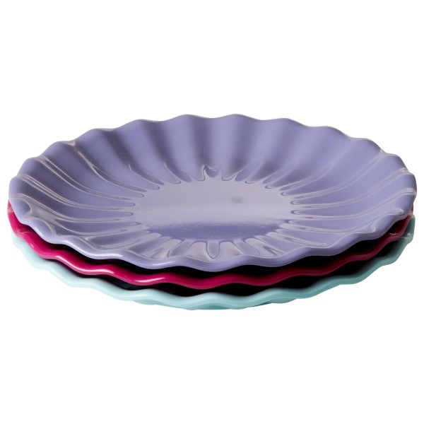 Rice - Melmine Side Plate in 3 Asst. Solid Colors