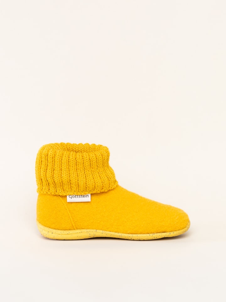 Gottstein Hausschuh Alpine Boot RU in gelb günstig kaufen