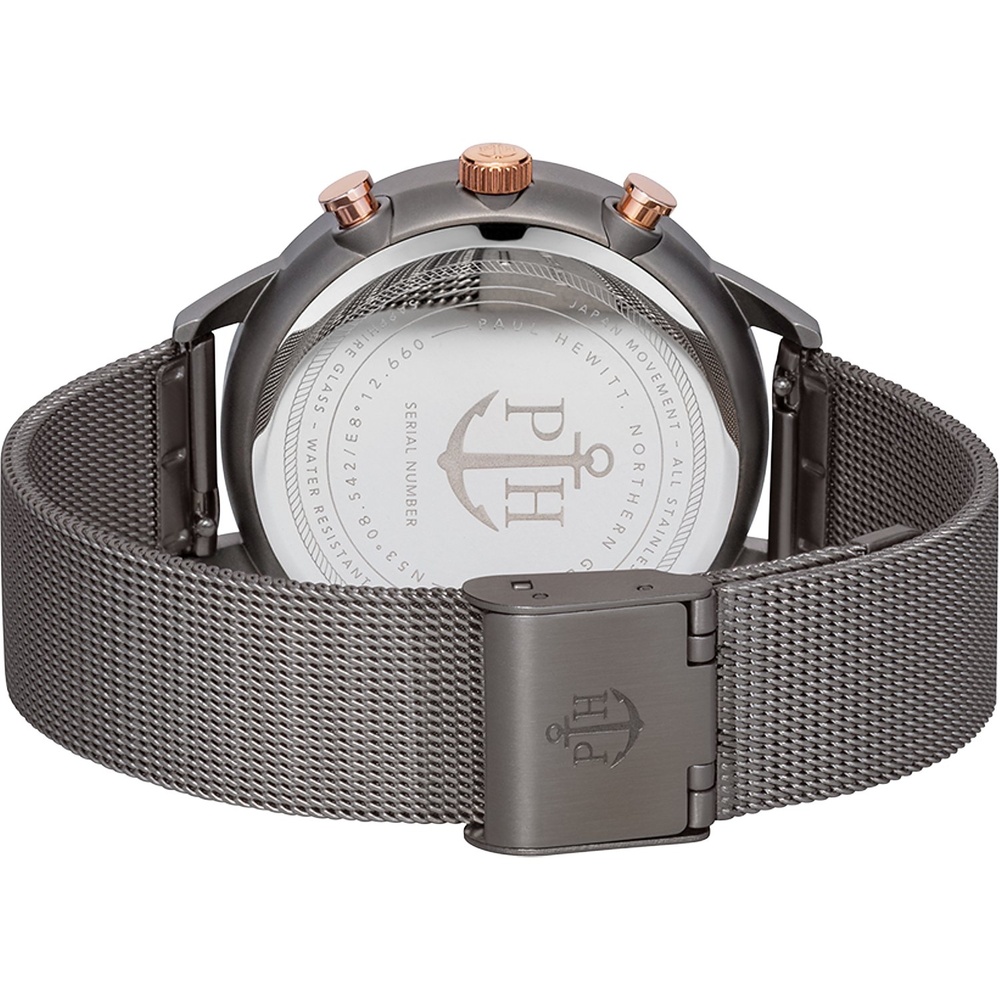 Paul Hewitt Chronographe Acier inoxydable Montre
