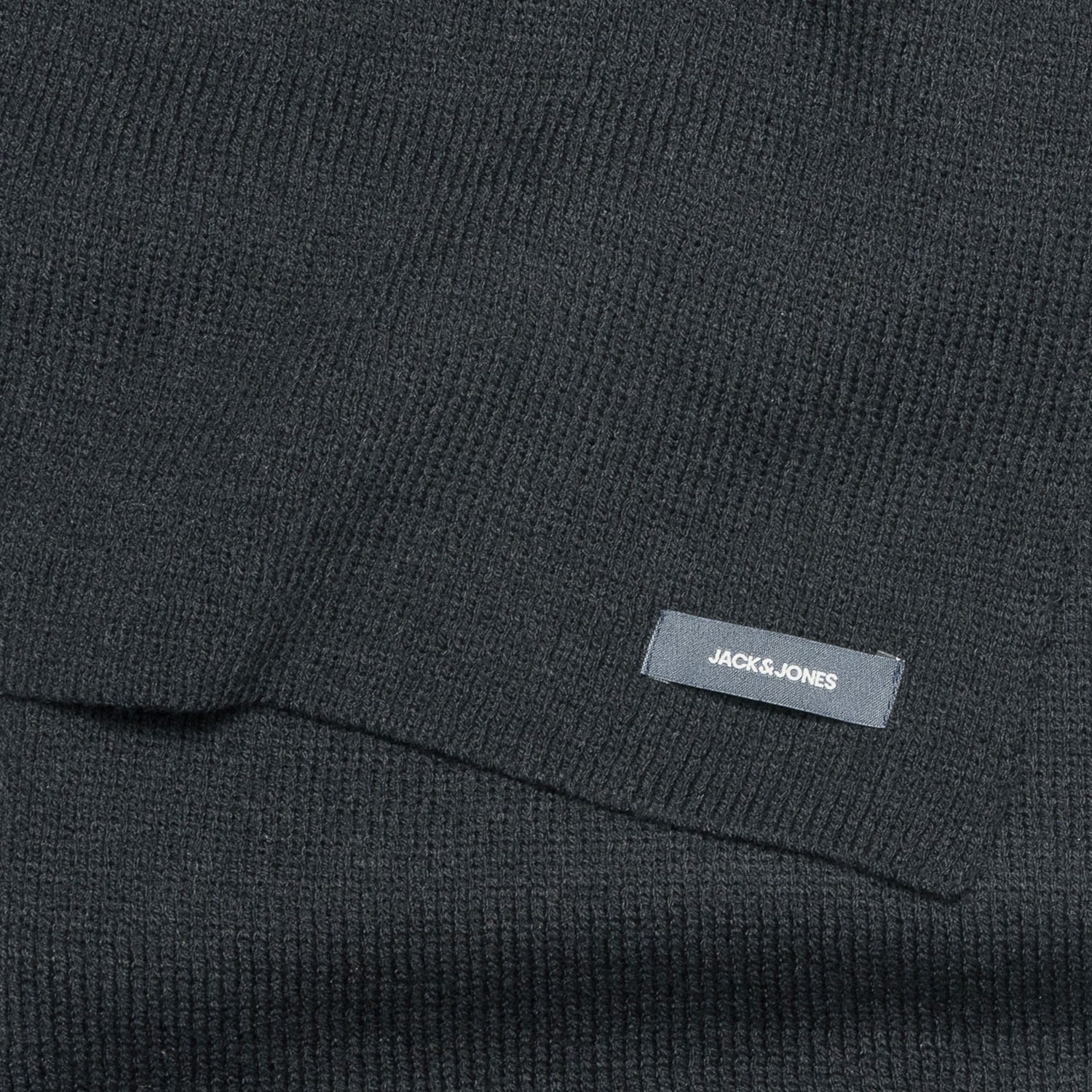 Echarpe JACK & JONES noire en tricot