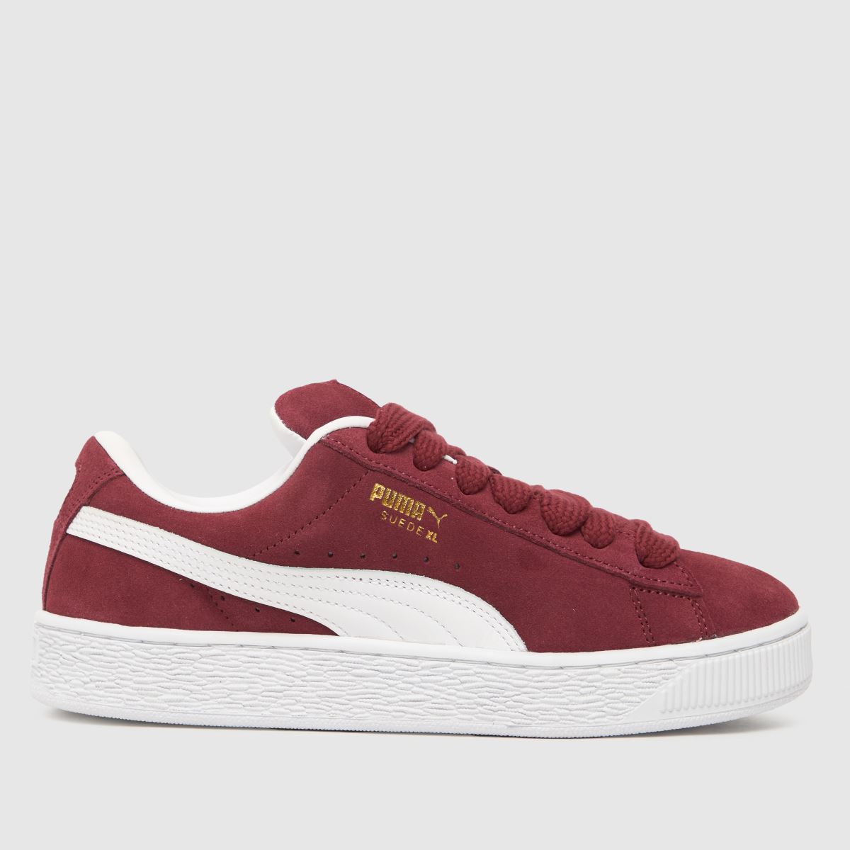 PUMA Suede XL sportcipő bordó színben