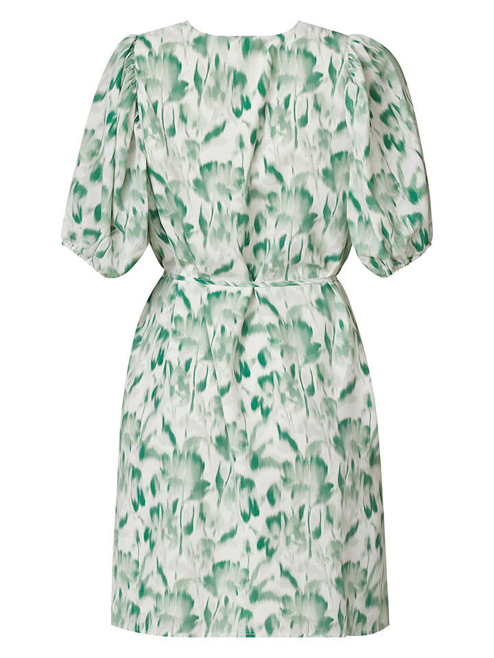 SisterS point Kleid in Grün/ Weiß günstig kaufen