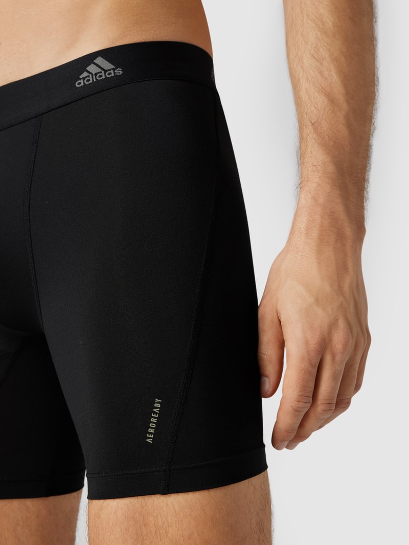 Trunks mit Logo-Bund im 3er-Pack in schwarz