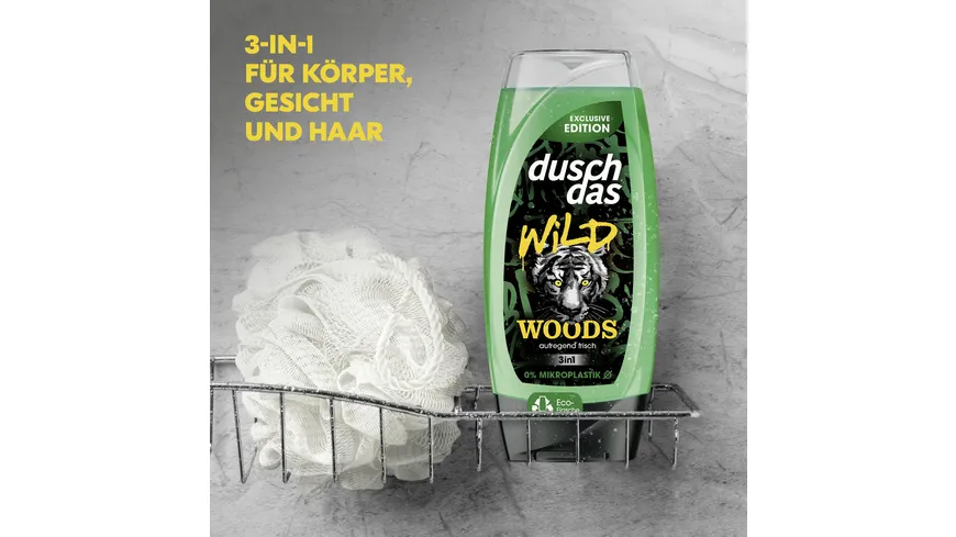 Duschdas Duschgel Wild Woods 3in1 225 ml